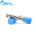 BFL HRC55 Твердосплавная 3 Флейта Концевая фреза для алюминия 3F-D4 * 11 * d4 * 50